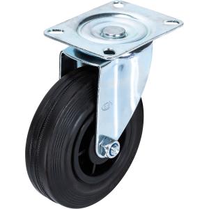 Svängbar Hjul 80Mm Svart