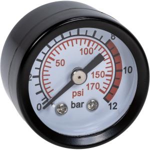 Tryckmätare 12Bar 1/8" 42Mm