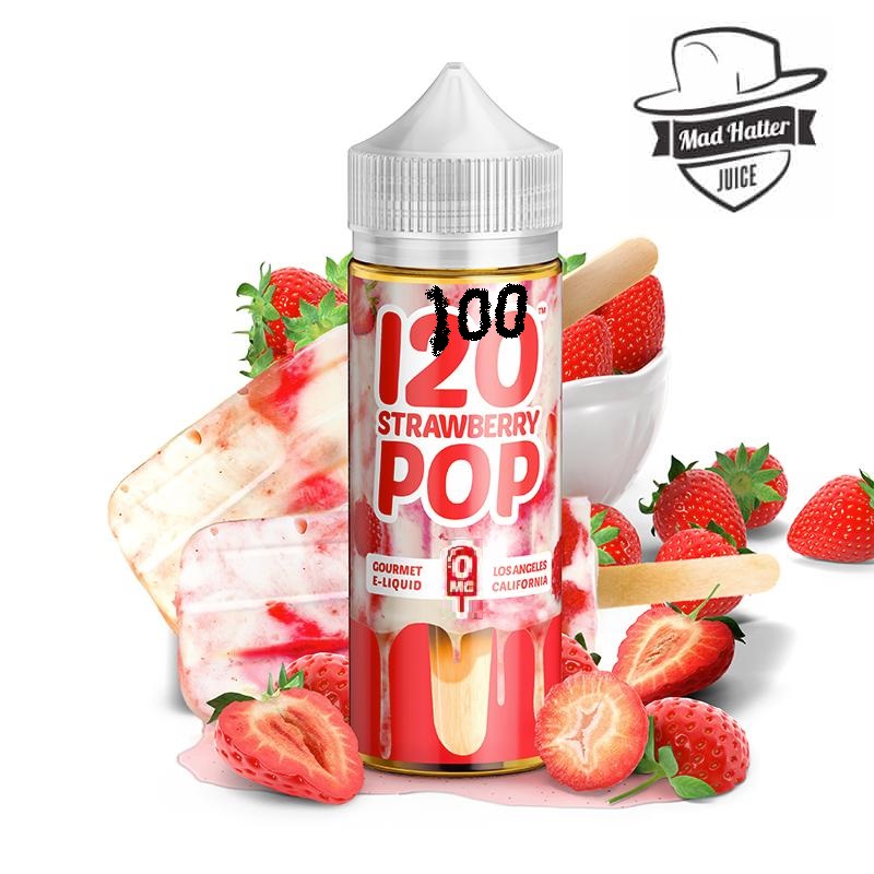 100 Strawberry Pop 100ML