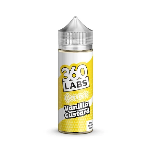 360 LABS | Vanilla Custard | Shortfill