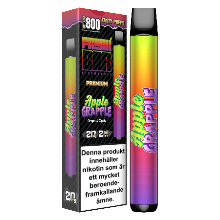 Frunk Bar | Apple Grapple |Engångs Vape