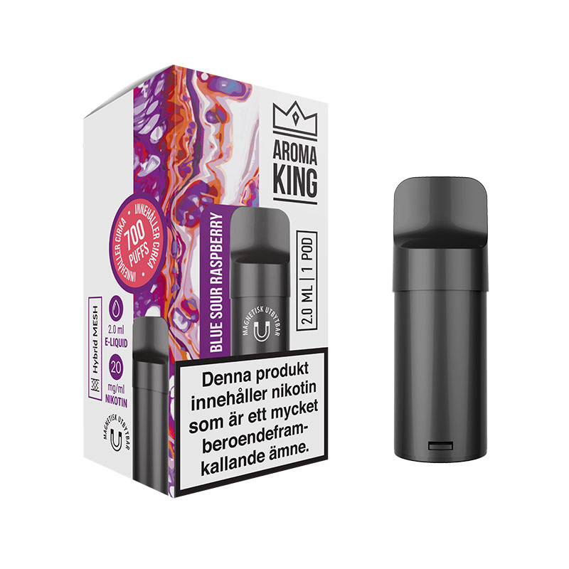 Aroma King |Blue Sour Raspberry | Pod