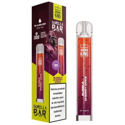 Aroma King Gorilla Bar - Bubble Cherry Coke | Engångsvape