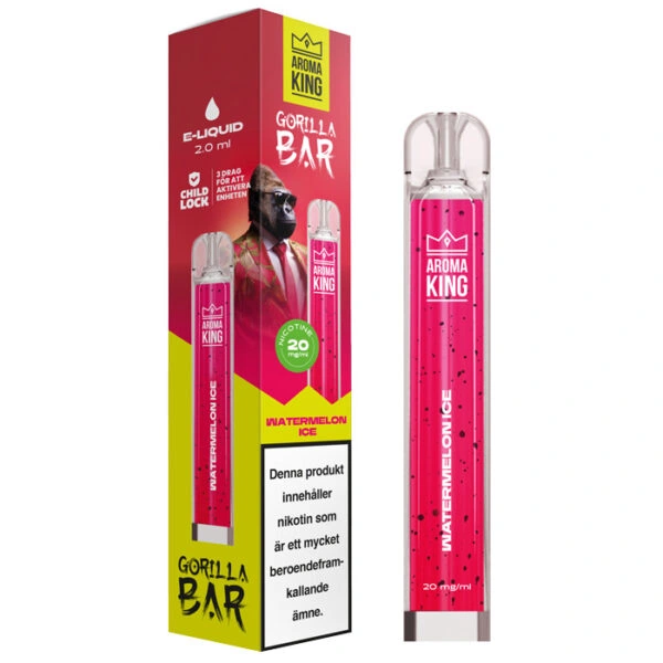 Aroma King Gorilla Bar - Watermelon Ice | Engångsvape