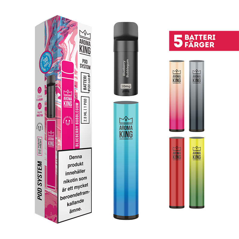 Aroma King | Blueberry Bubblegum | Pod System