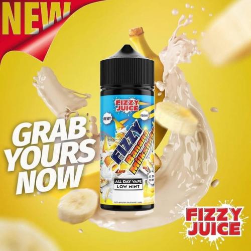 Fizzy Juice | Banana Milkshake | Shortfill