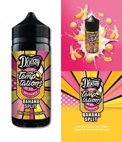 Doozy Temptations | Banana Split | Shortfill