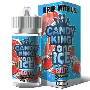 Candy King - Belts Strawberry ON ICE - 100ml