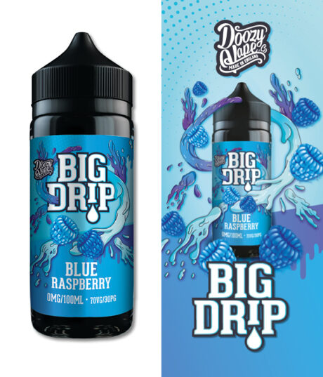 Big Drip by Doozy Vape | Blue Raspberry