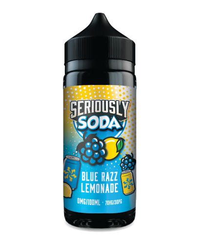 Seriously Soda | Blue Razz Lemonade | Shortfill
