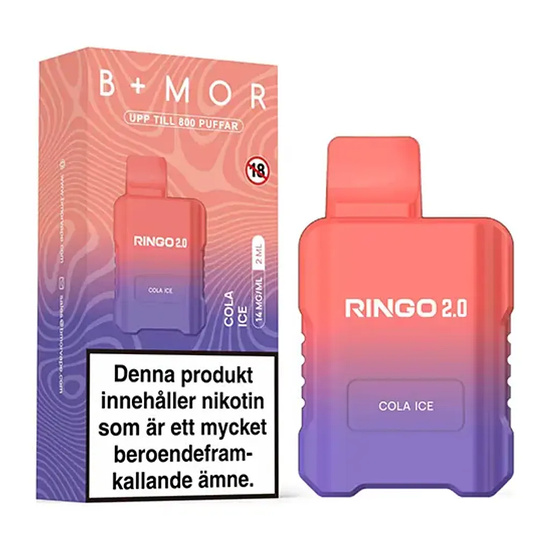 BMOR RINGO 2.0 – Cola Ice | ENGÅNGSVAPE
