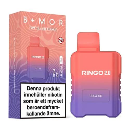 BMOR RINGO 2.0 – Cola Ice | ENGÅNGSVAPE