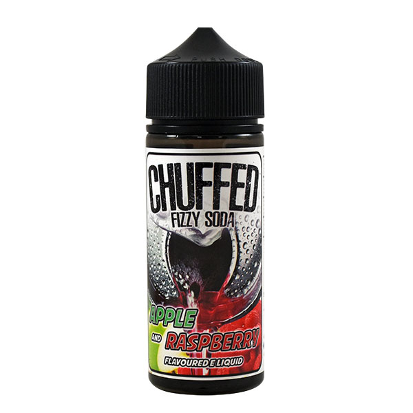 CHUFFED FIZZY SODA - APPLE & RASPBERRY 0MG 100ML