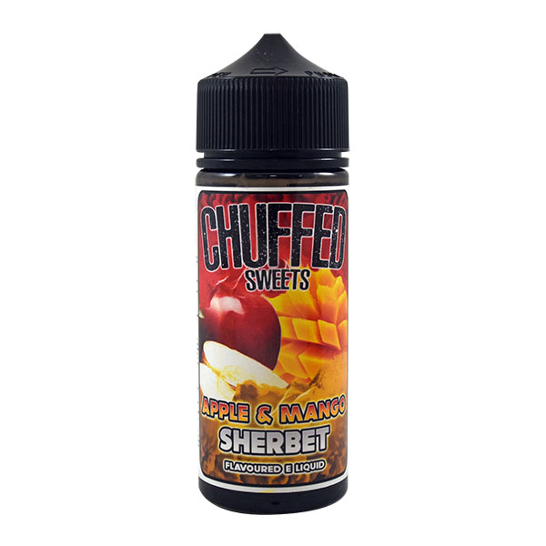 CHUFFED SWEETS - APPLE AND MANGO SHERBET 0MG 100ML
