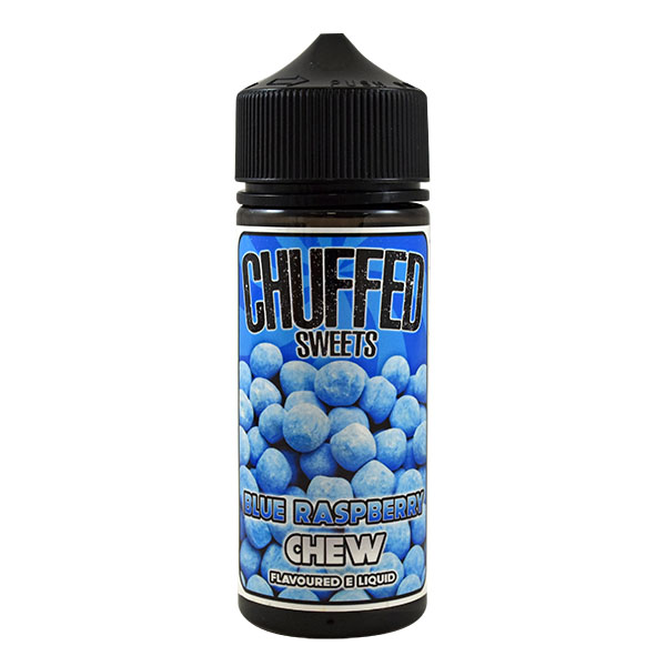 CHUFFED SWEETS - BLUE RASPBERRY CHEW 0MG 100ML Blå Hallon-Tu