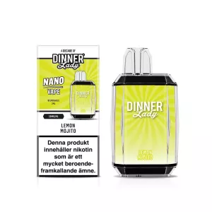 Dinner Lady Nano – Lemon Mojito| ENGÅNGS VAPE