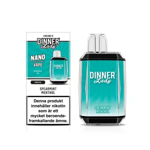 Dinner Lady Nano – Spearmint Menthol | ENGÅNGS VAPE
