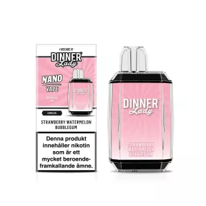 Dinner Lady Nano – Strawberry Watermelon Bubblegum | ENGÅNGS VAPE