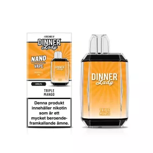 Dinner Lady Nano – Triple Mango| ENGÅNGS VAPE