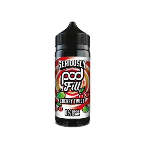 Seriously Pod Fill | Cherry Twist 0mg 100ml | Shortfill