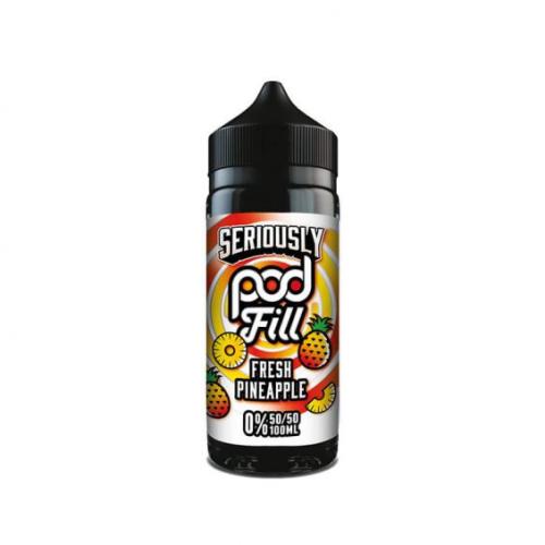 Seriously Pod Fill | Fresh Pineapple 0mg 100ml | Shortfill