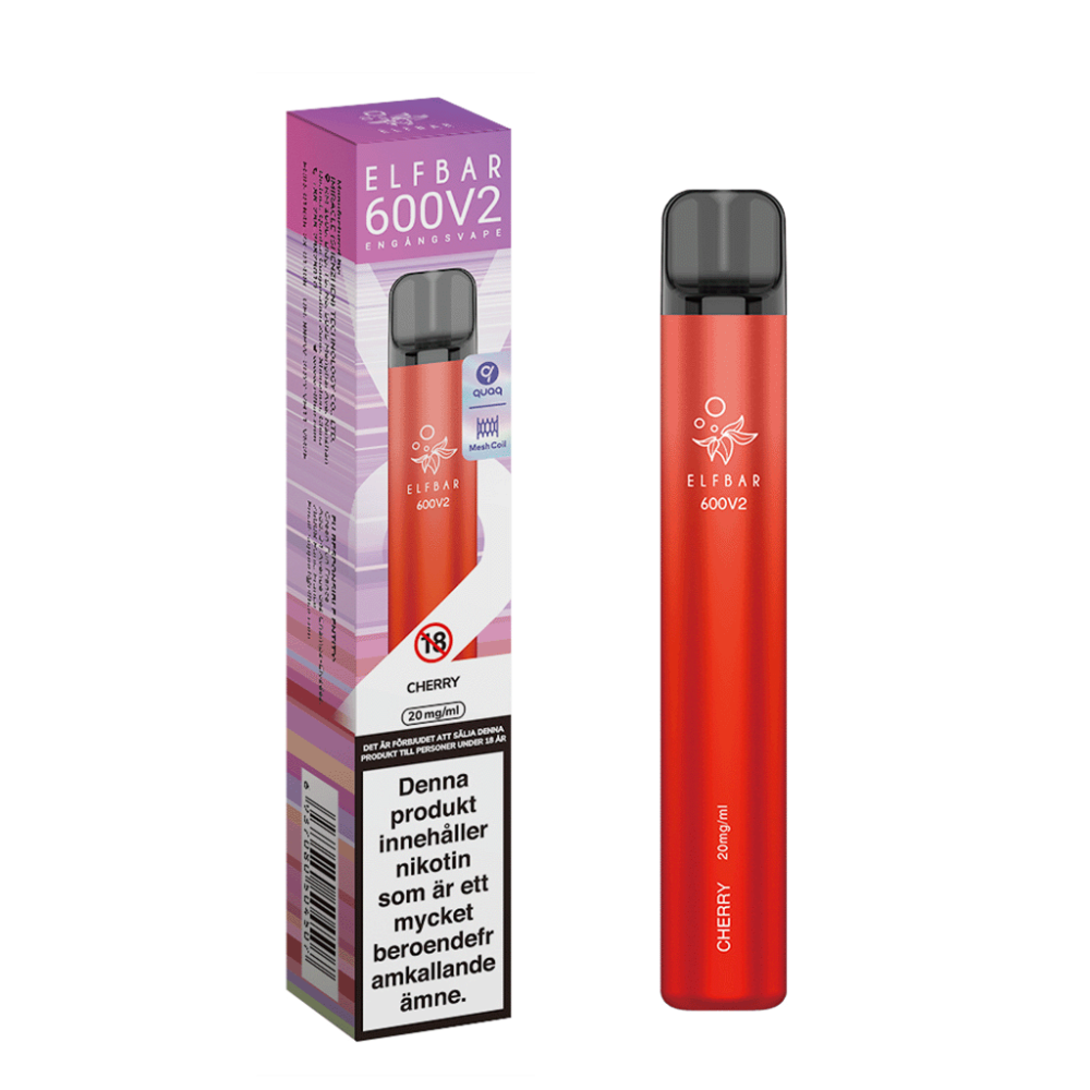 ELF BAR V2 Mesh | Cherry | Engångs Vape