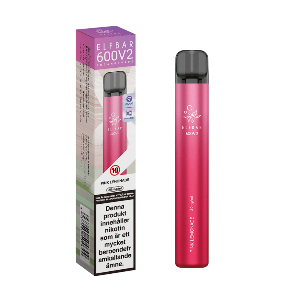 ELF BAR V2 Mesh | Pink Lemonade | Engångs Vape