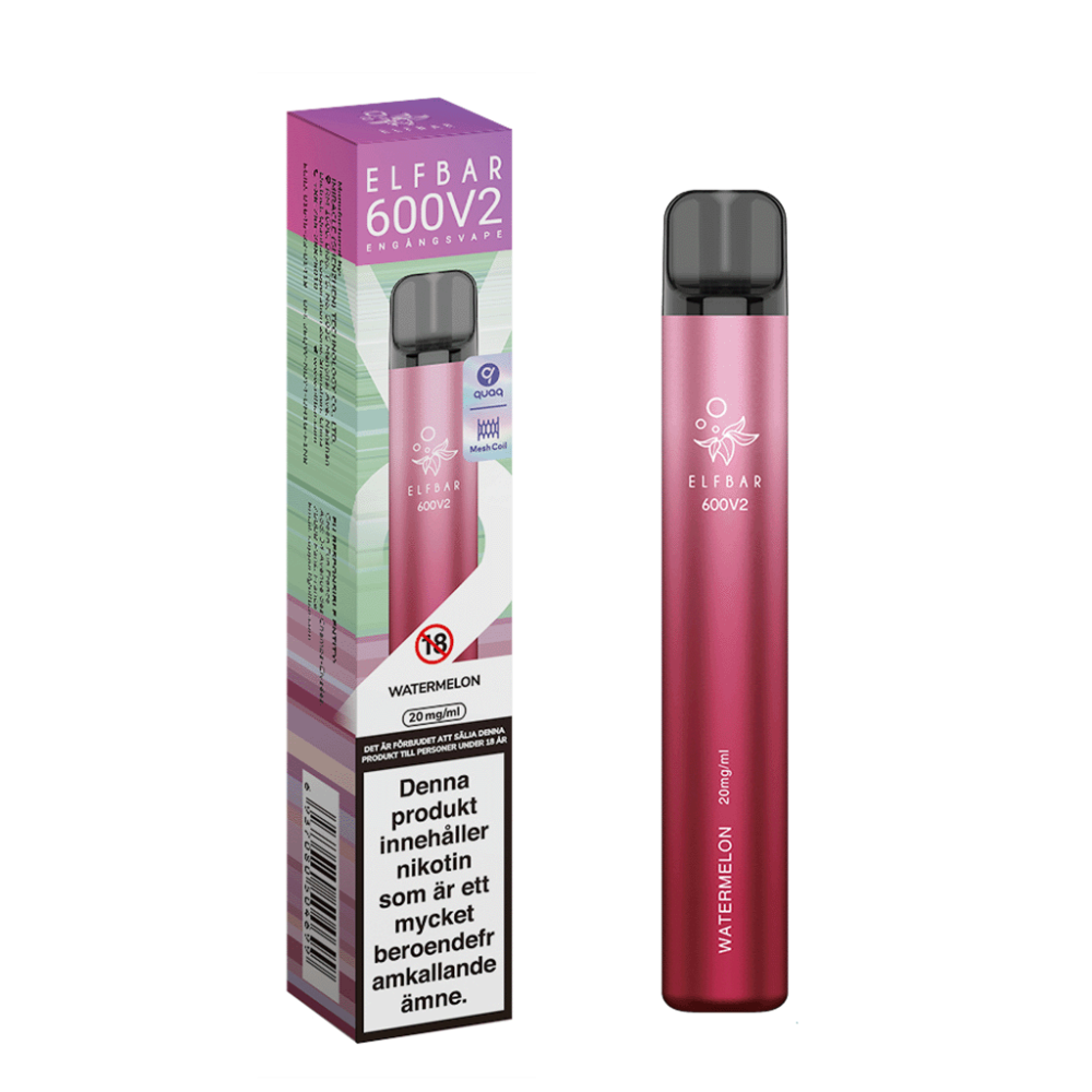 ELF BAR V2 Mesh | Watermelon | Engångs Vape