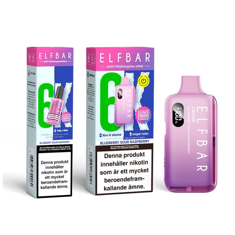 Elfbar EB6000 | Blueberry Sour Raspberry