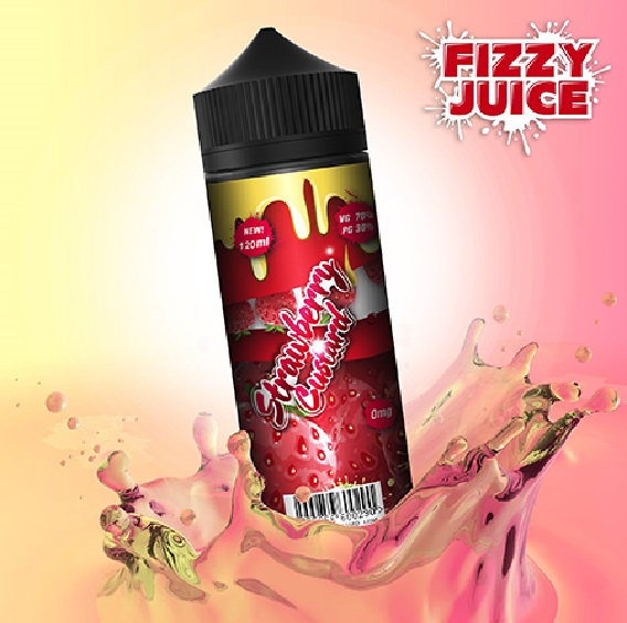 Fizzy Juice | Strawberry Custard