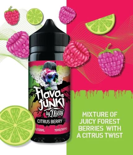 Flava Junki by Doozy Vape | Citrus Berry | Shortfill