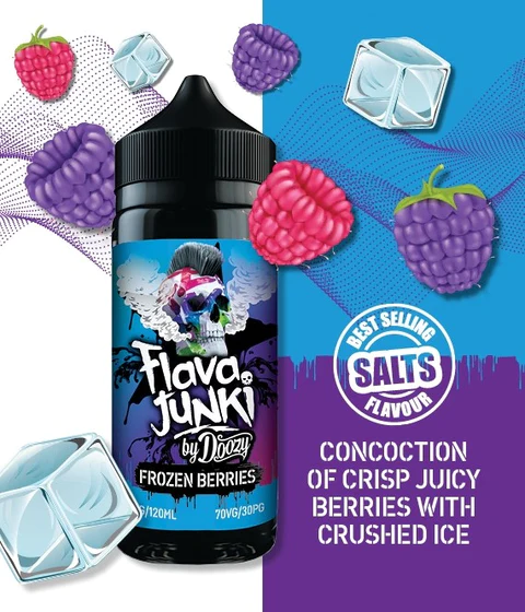 Flava Junki by Doozy Vape | Frozen Berries