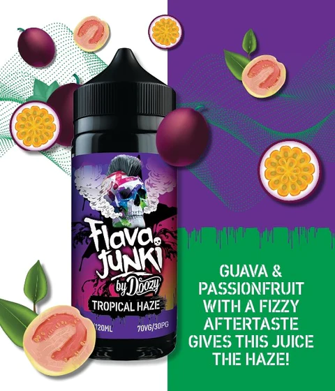Flava Junki by Doozy Vape | Tropical Haze