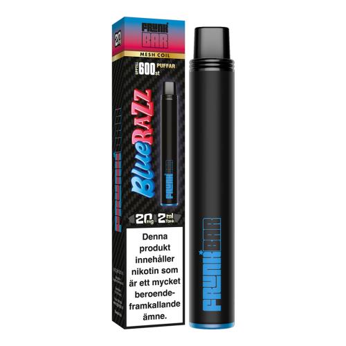 Frunk Bar Mesh | Blue Razz| Engångs Vape