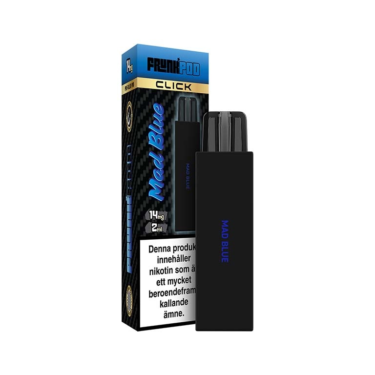 Frunk Pod Click  | Mad Blue| Förfylld pod