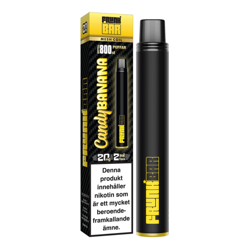 Frunk Bar Mesh | Candy Banana | ENGÅNGS VAPE