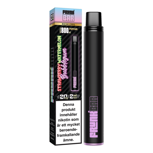 Frunk Bar Mesh | Strawberry Watermelon Bubblegum | ENGÅNGS VAPE
