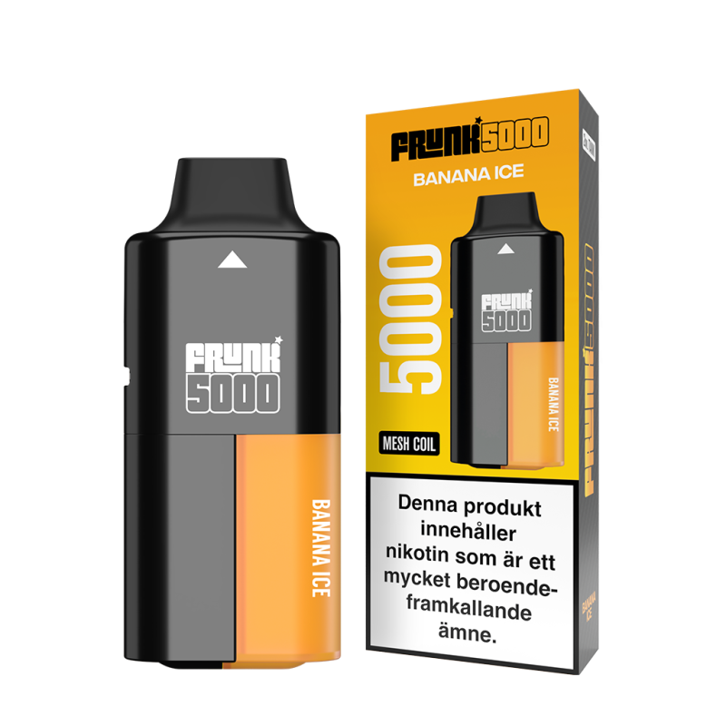 Frunk 5000 Mesh | Banana Ice | ENGÅNGS VAPE