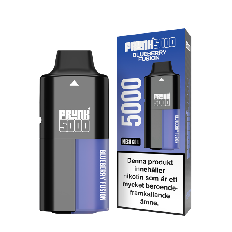 Frunk 5000 Mesh | Blueberry Fusion | ENGÅNGS VAPE