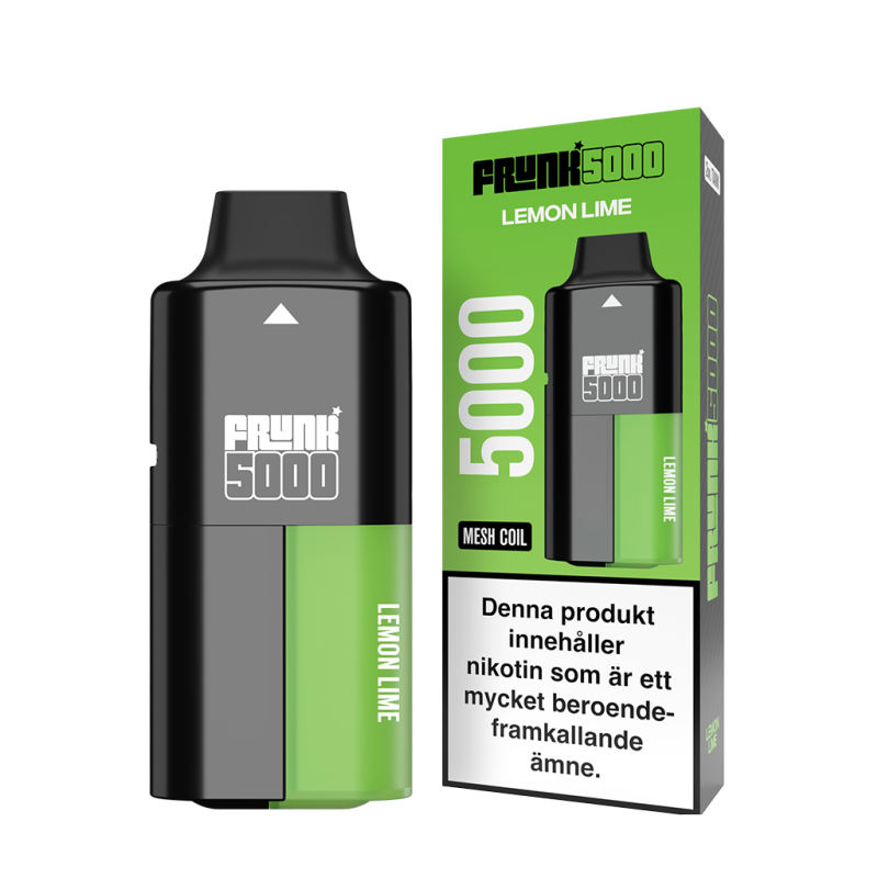 Frunk 5000 Mesh | Lemon Lime | ENGÅNGS VAPE