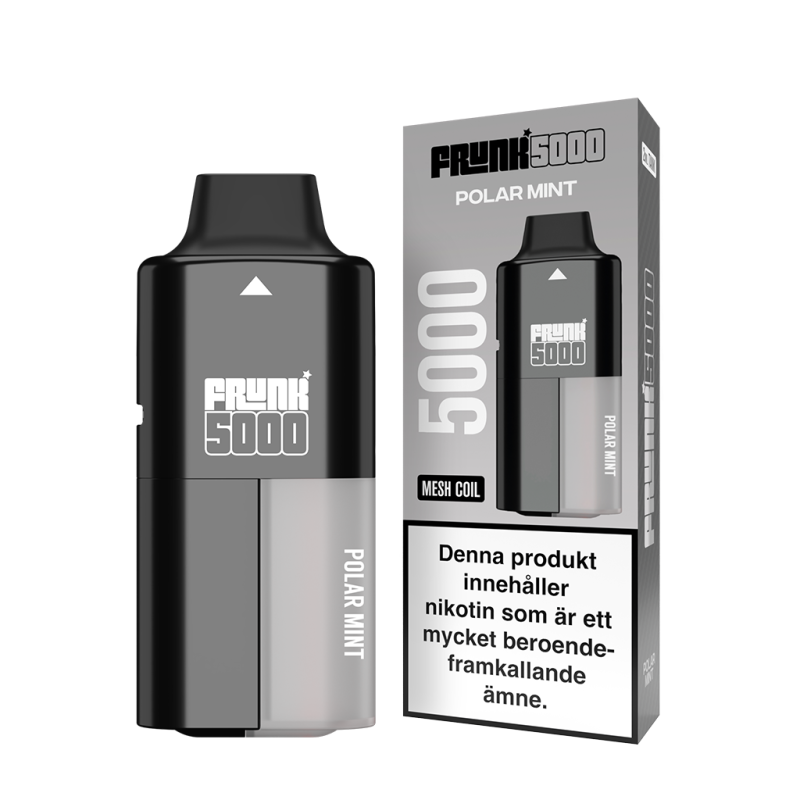 Frunk 5000 Mesh | Polar Mint  | ENGÅNGS VAPE