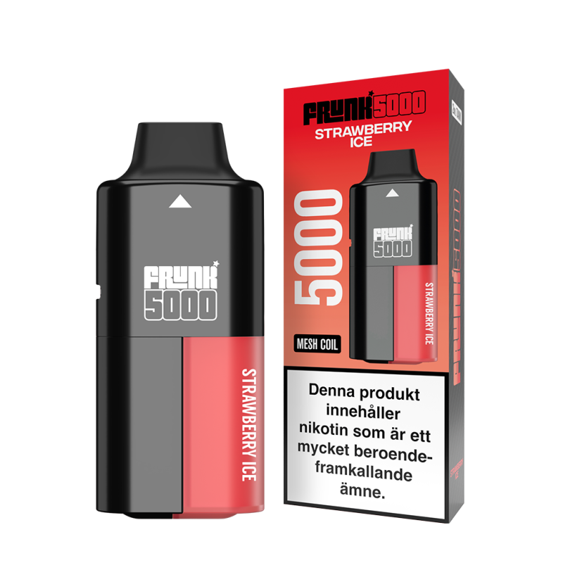 Frunk 5000 Mesh | Strawberry Ice | ENGÅNGS VAPE