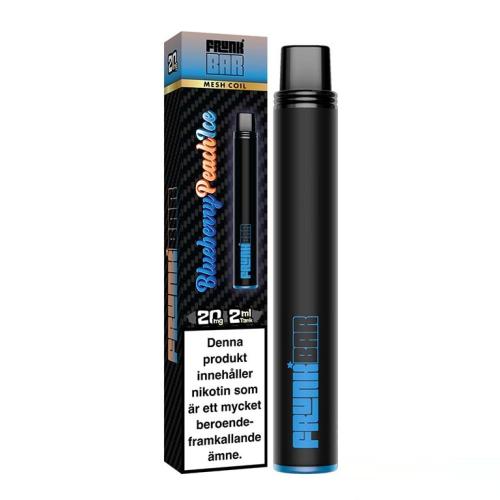 Frunk Bar Mesh | Blueberry Peach Ice | ENGÅNGS VAPE