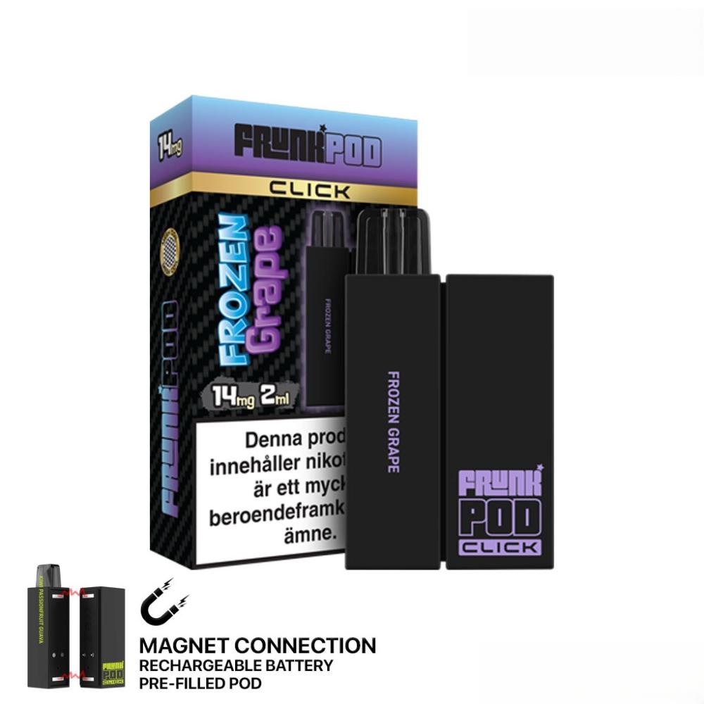 Frunk Pod Click  | Frozen Grape| Påfyllningsbar