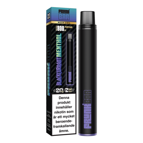 Frunk Bar Mesh | Blackcurrant Menthol | ENGÅNGS VAPE