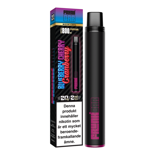 Frunk Bar Mesh | Blueberry Cherry Cranberry | ENGÅNGS VAPE