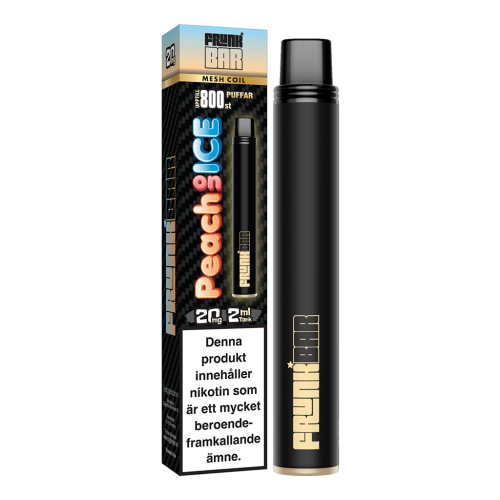 Frunk Bar Mesh | Peach on Ice | ENGÅNGS VAPE