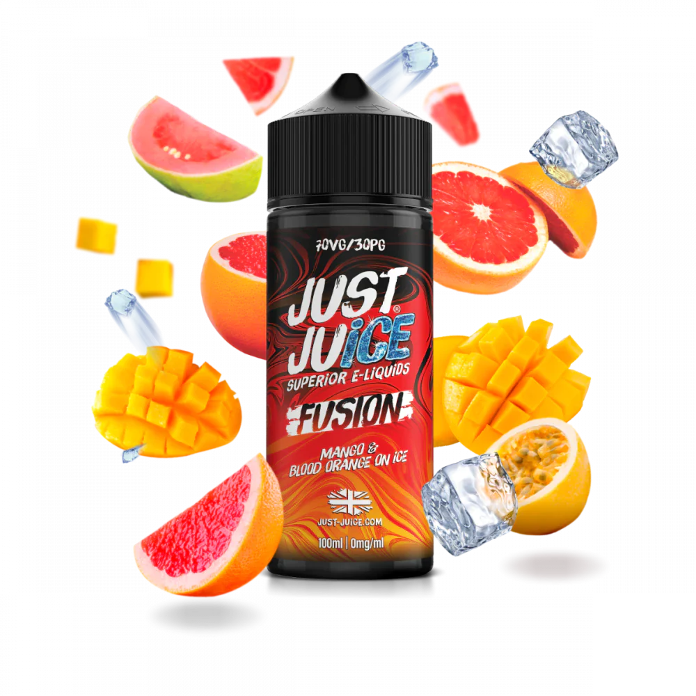 Just Juice | Fusion Mango & Blood Orange On Ice