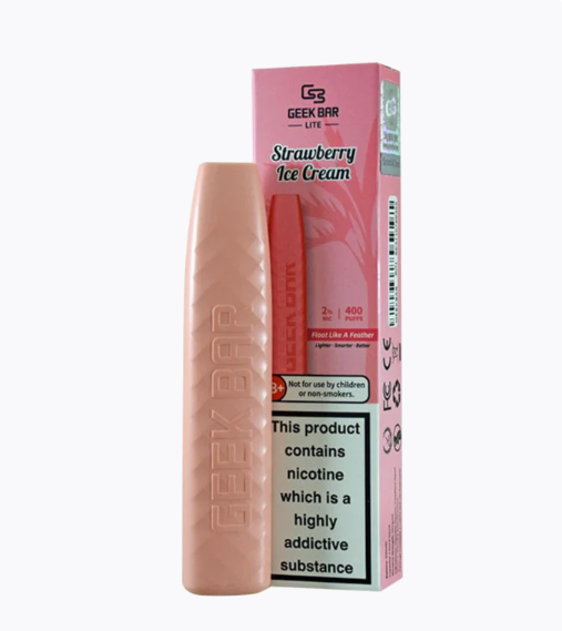Geek Bar Lite | Strawberry Ice Cream