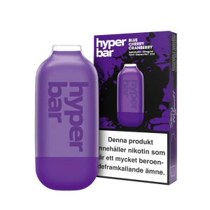 Hyper Bar Mesh | Blue Cherry Cranberry | ENGÅNGS VAPE